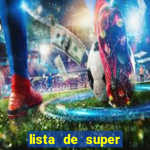 lista de super herois de a a z